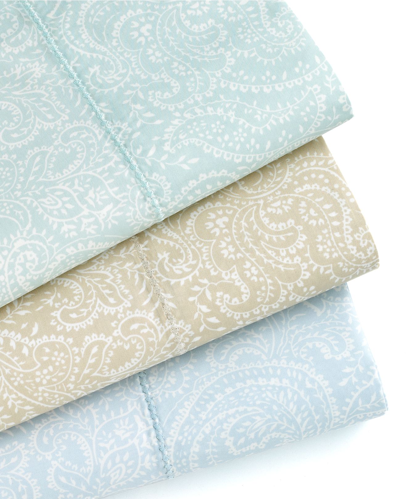 martha stewart ainsley paisley 400 tc cotton queen fitted sheet pale blue ebay martha stewart ainsley paisley 400 tc cotton queen fitted sheet pale blue ebay