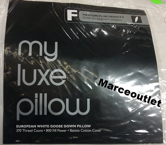Department Store 800 Fill Power My Luxe 2 Goose Down Pillows Queen