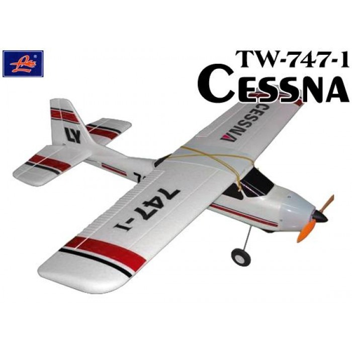 2.4Ghz 4Ch Electric Radio Remote Control Airplane RC CESSNA 747 RC RTF