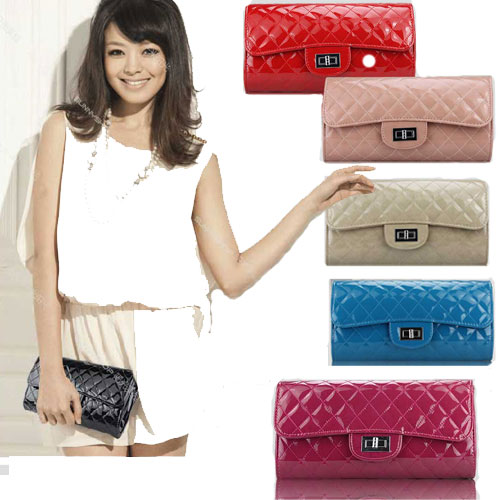 Elegant-OL-Lady-PU-Leather-Hasp-Check-Plaid-Clutch-Shoulder-Bag-Handbag-Purse