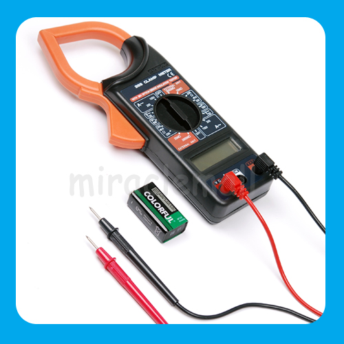 DIGITAL DC MULTIMETER CLAMP METER AC VOLT LOAD TESTER