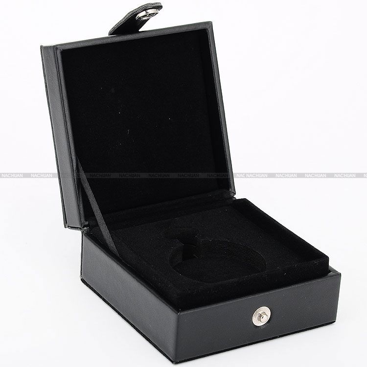 Pocket Watch Gift Box Case Display Cover Holder Leather Men Watch eBay