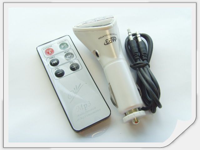 Car FM Transmitter Modulator for iPod MP3 SD USB Remote