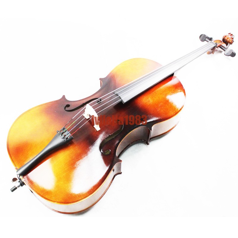 4/4 Full Size Cello Outfit Cello Bow Rosin/Hard CaseNice Sound Student