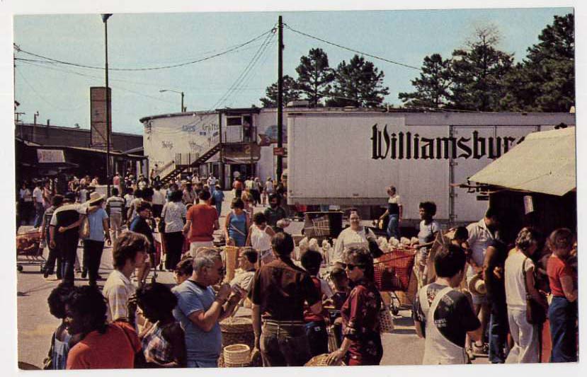 WILLIAMBSBURG Lightfoot VA old Williamsburg Pottery postcard eBay