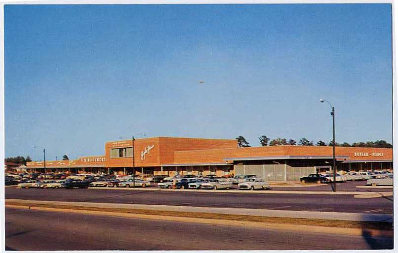 RALEIGH NC 1950s Car Cameron Village Shopping Center eBay