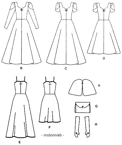 vogue 7290 gene doll clothes pattern doll clothes sewing patterns 425x505 v7290a Doll Clothes Sewing Patterns