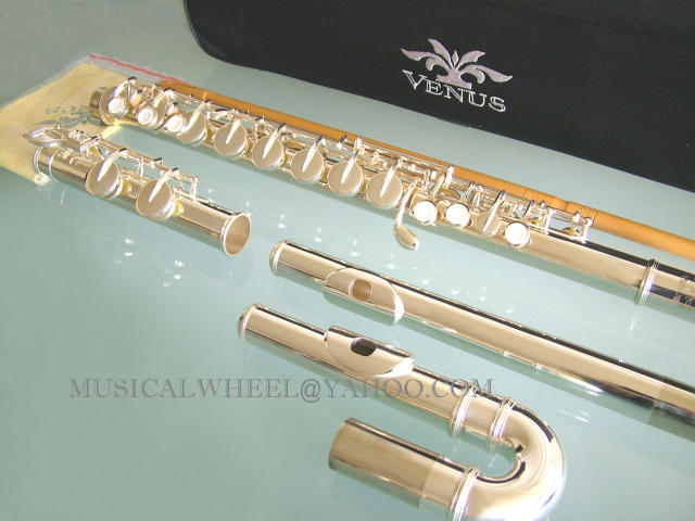 ALTO FLUTE  Key of G - Silver Plated - Two headjoints