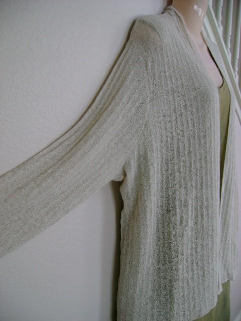 EILEEN FISHER Natural Shaped Cardigan NWT Sz 2X