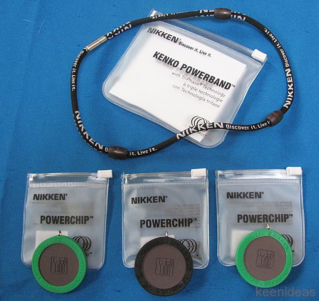 NEW! NIKKEN Therapy Large KenkoTherm Knee Wrap PowerBand