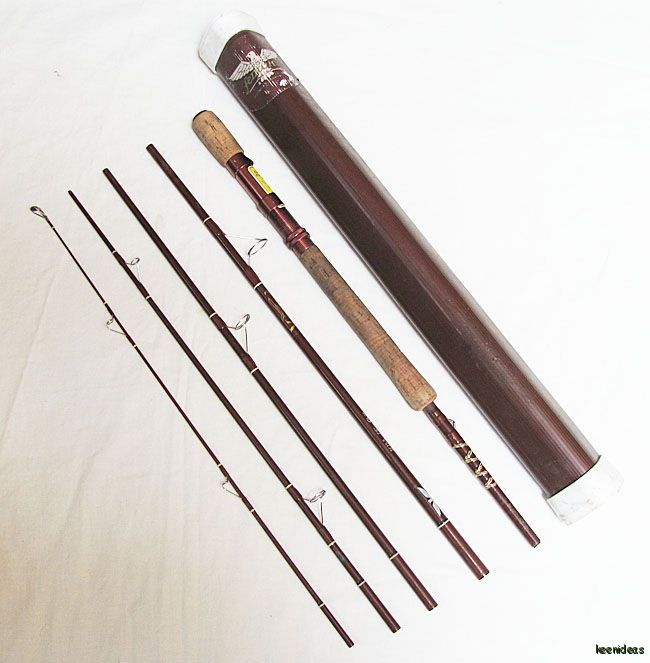 Vintage Fenwick Voyageur SF755 7' 6" Combo Fly Rod Spinning Rod Pack Fish Rod eBay