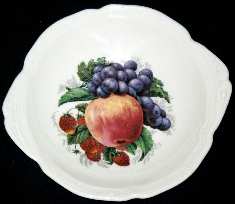 Limoges Fruit Pin Tray Butter Pat 4 3/4" 