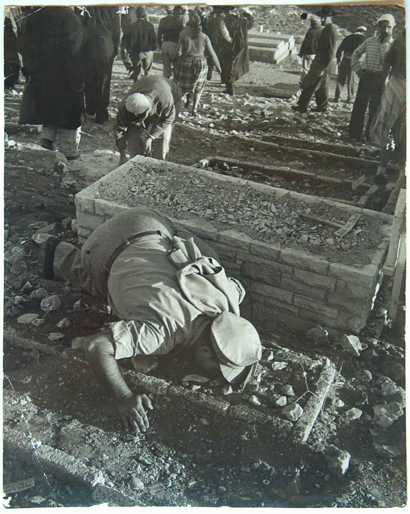 David Seymour (Chim) Magnum signed Vintage Photo Israel