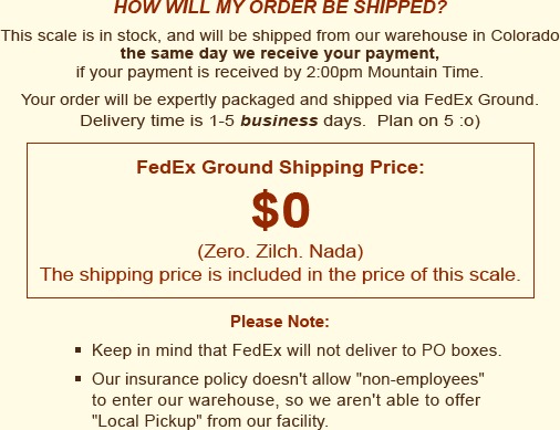 Shipping Price