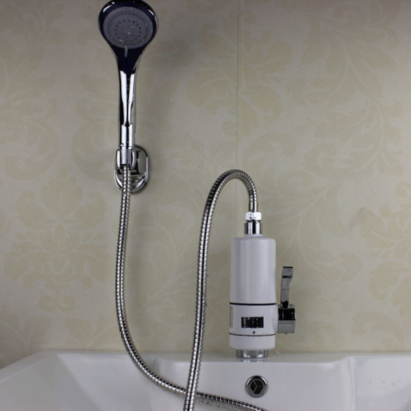 Super Instant Electric Hot Water Heater Tap Shower Head Set Heat System