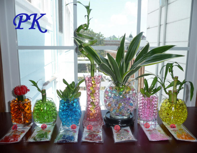 3 Packs Watering Crystal Soil Polymer Gel Flower Plants