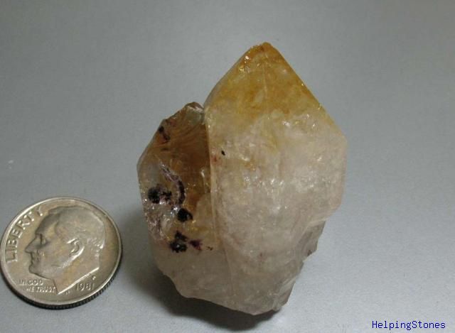 Natural Citrine Point - Crystal Healing