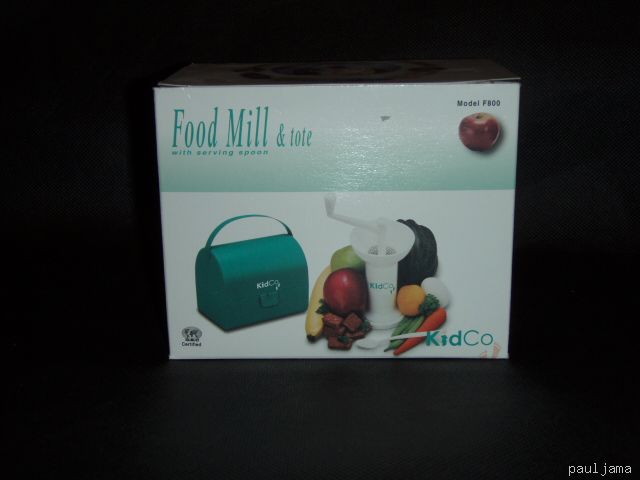 KidCo Baby Food Maker Grinder Mill in Carrying Case GUC