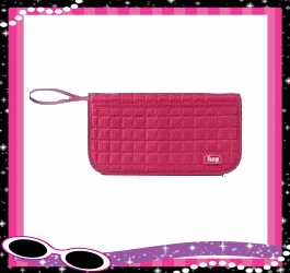 Lug Tango Passport Travel Wallet Rose Pink Azalea