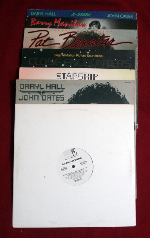 VINTAGE RECORD ALBUMS LOT #13 (7) *BARRY MANILOW* wr
