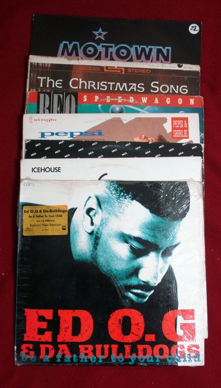 VINTAGE RECORD ALBUMS LOT #14 (7) *ED O.G.* wr