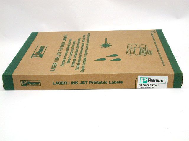 Panduit Laser/Ink Jet Self-Laminating Label S100X225YAJ