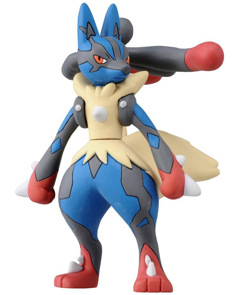 Takaratomy Pokemon Go Plus Monster Collection Figure SP-10 Mega Lucario ...