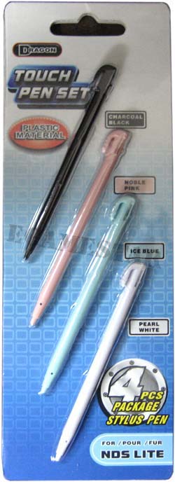 4-PAK REPLACEMENT STYLUS FOR NINTENDO DS NDS *FREE SHIP