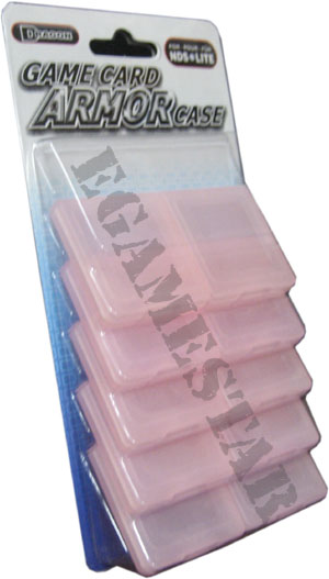 10 X PINK GAME CASES FOR  NINTENDO DS LITE  NEW
