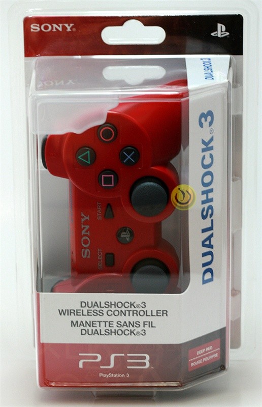 Dual Shock 3 i röd färg