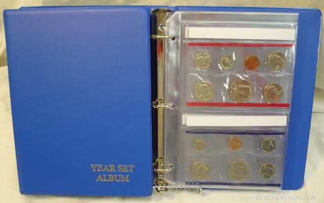 US Mint Set Album Holds 26 Sets