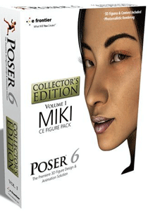 e-Frontier Poser 6 Collectors Edition Mac software NIB