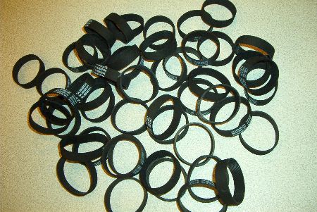 Kirby Vacuum Belts. Fifty One (51) total, Knurled.