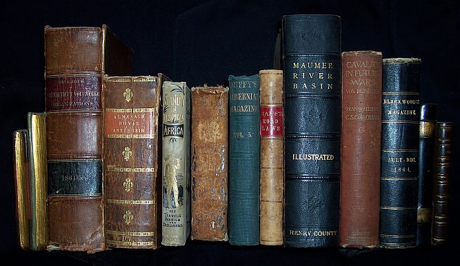 Jim's store of books and Americana