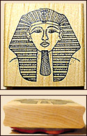 Mounted rubber stamps