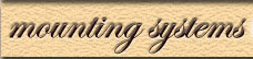 Rubber Stamp Mounting Systems