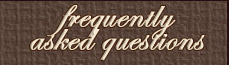 Frequently Asked Questions