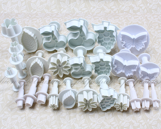 8-Sets-Sugarcraft-Fondant-Cake-Decorating-Cookie-Plunger-Cutter-Mold-Baking-Tool
