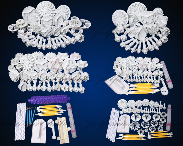 Fondant Gumpaste UPPERCASE LETTERS ALPHABET FUNKY SCRIPT CAKE