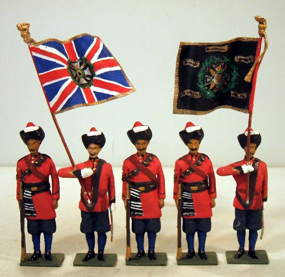 5_Indian_Army_109th_Infantry_Colour_Party_fine_lead_54mm_b.JPG