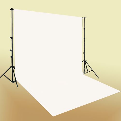 10 ft Wide Backdrop Stand 6 X 9 White Muslin Background eBay