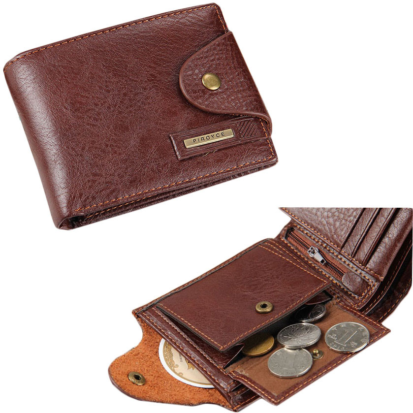 Leather Wallet With Coin Pocket And Id Windows 10 Literacy Basics