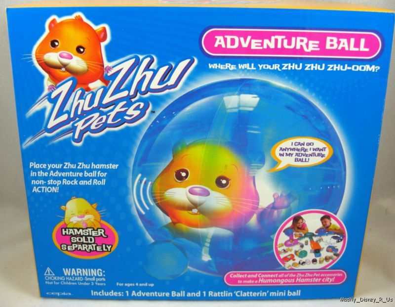 Zhu Zhu Go Go Pets Hamster Adventure Wobble Ball
