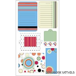 SEI Smarty Coaster Tag Die Cuts-SEI, smarty coaster tags, die cuts, scrapbooking, card making, embellishments