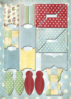 Daisy D's Baby Boy Accessories Cardstock Stickers-daisy d's, daisy ds, baby boy, die cut, tags, scrapbooking, embellishments, stickers, cardstock stickers