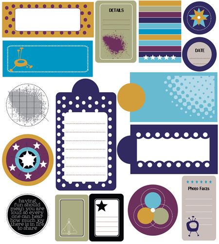 Cherry Arte Arcade Cardstock Die Cuts-Cherry Arte, arcade, die cuts, cardstock, scrapbooking, embellishments, crafts, card making