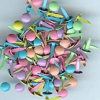 Eyelet Outlet Round Brads - Spring-round brads, spring, scrapbooking, embellishments, crafts, card making