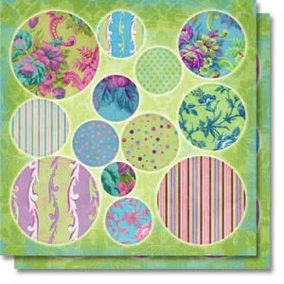 Daisy D's Girlfriend Circles Die Cuts-daisy d's, daisy ds, girlfriends, circles,  die cut sheet, scrapbooking, embellishments