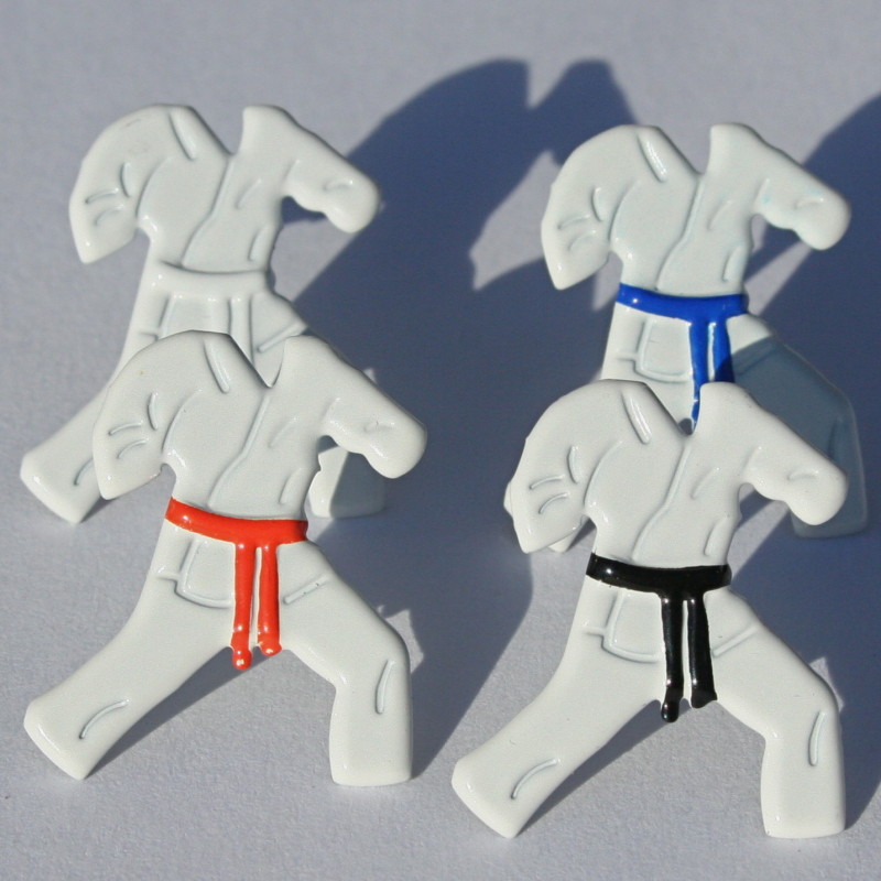 Eyelet Outlet Karate Brads-eyelet outlet, karate brads, tae kwon do, martial arts, scapbooking, embellishments