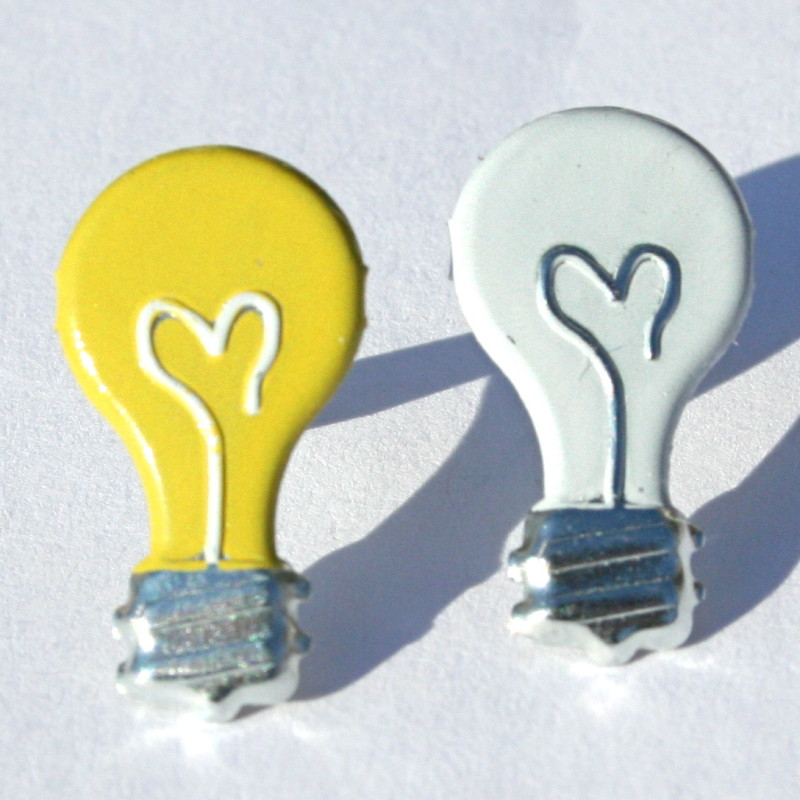 Eyelet Outlet Light Bulb Brads-Eyelet Outlet light bulb Brads, scrapbooking, embellishments 